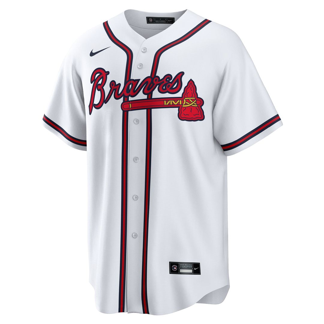 Spencer Schwellenbach Atlanta Braves Home Jersey - White