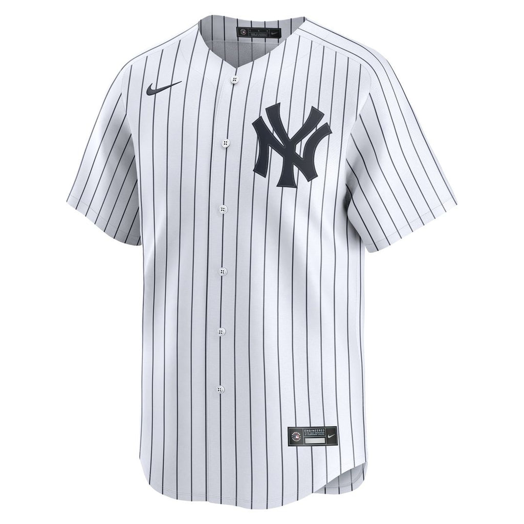 New York Yankees Home Limited Custom Jersey - White