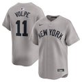 Anthony Volpe New York Yankees Away Jersey - Gray