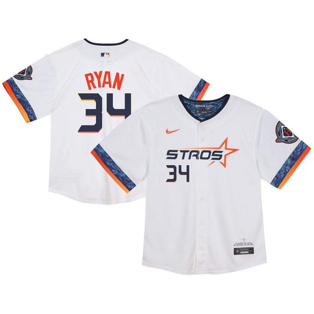 Nolan Ryan Houston Astros Toddler 2025 Jersey - White