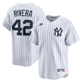 Mariano Rivera New York Yankees Throwback Jersey - White