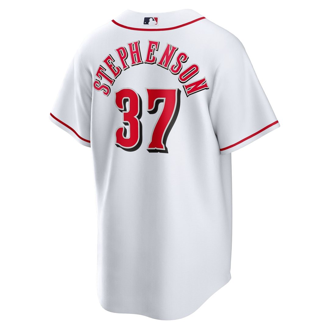 Tyler Stephenson Cincinnati Reds Home Jersey - White