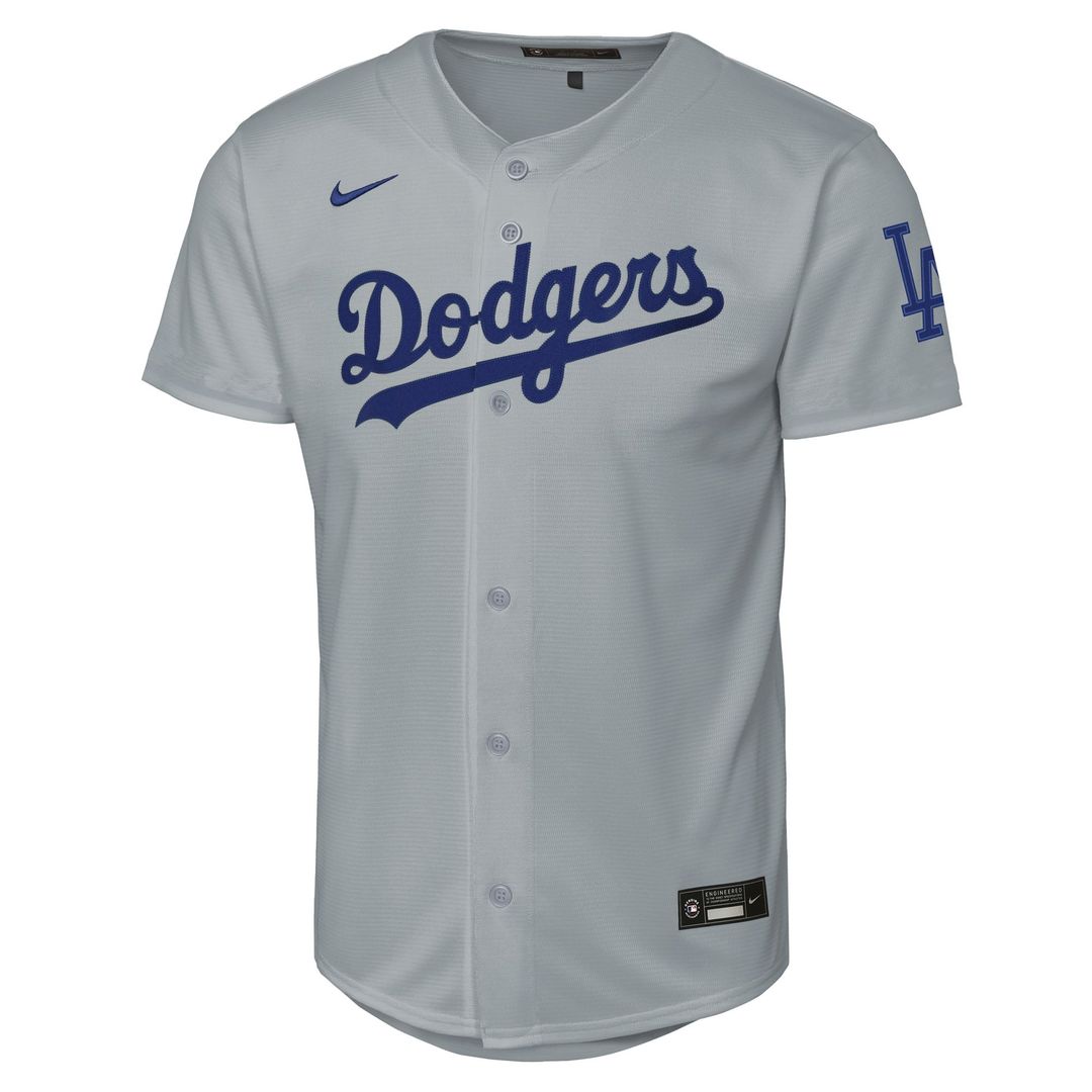 Los Angeles Dodgers Youth Home Jersey - White