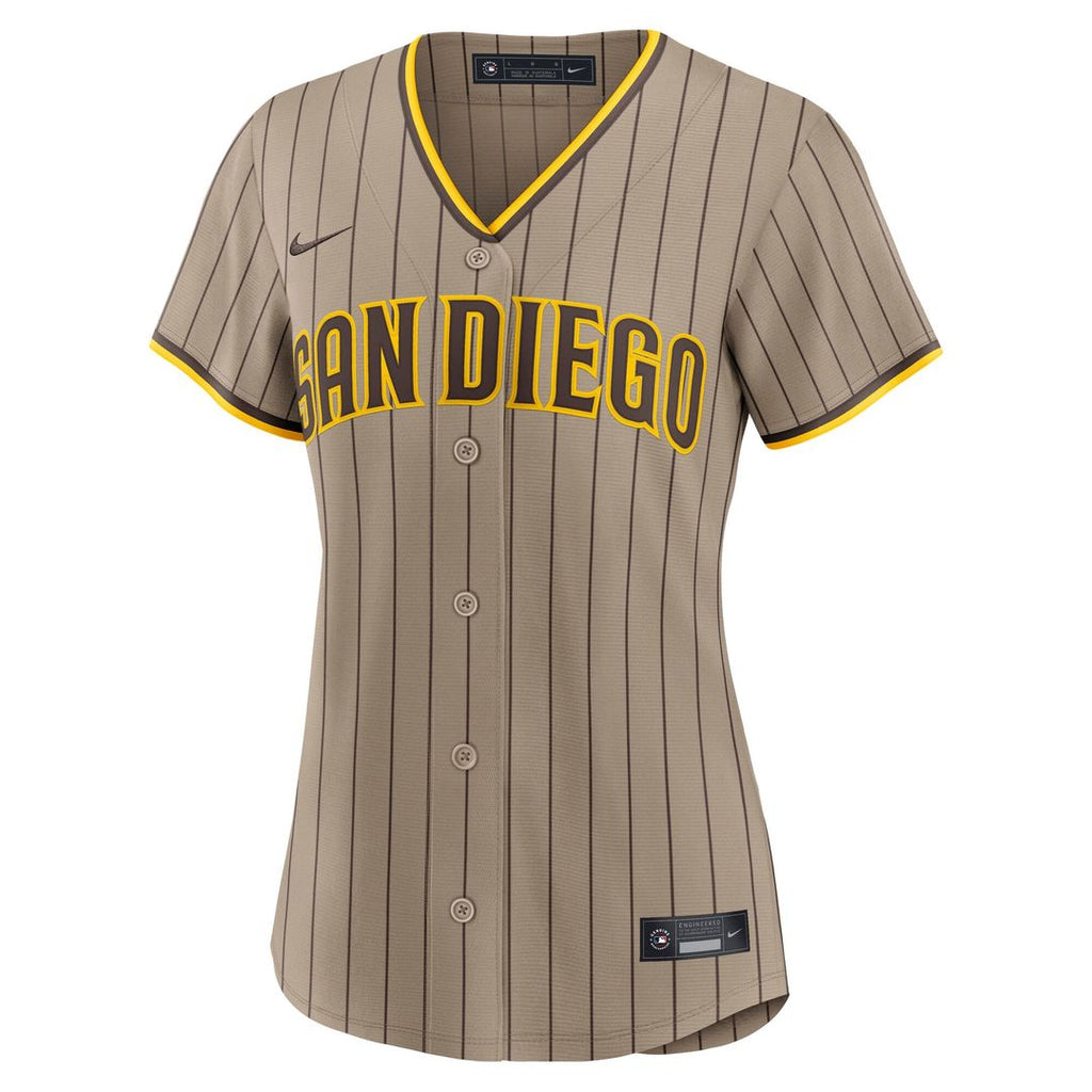 San Diego Padres Women's Home Jersey - White