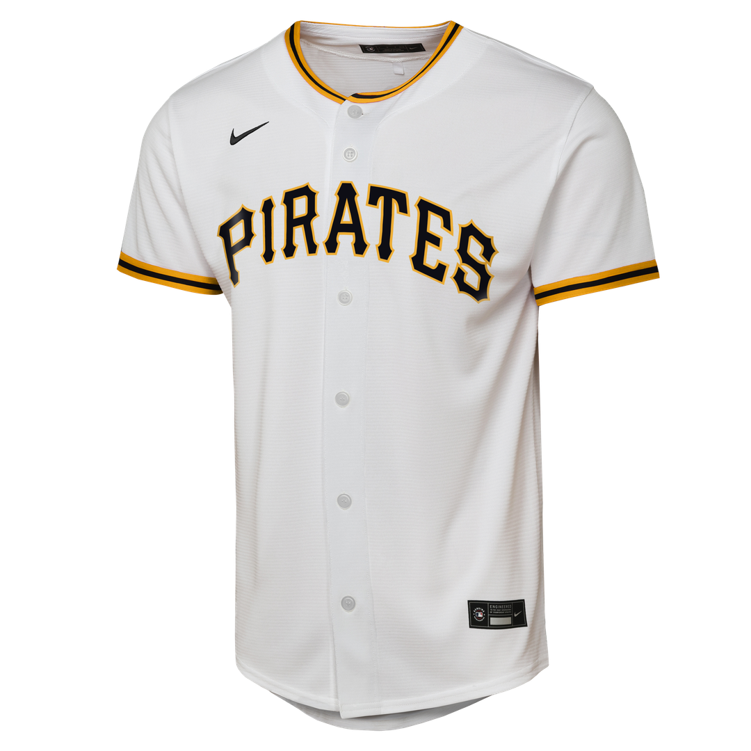 Konnor Griffin Pittsburgh Pirates Youth Home Jersey - White