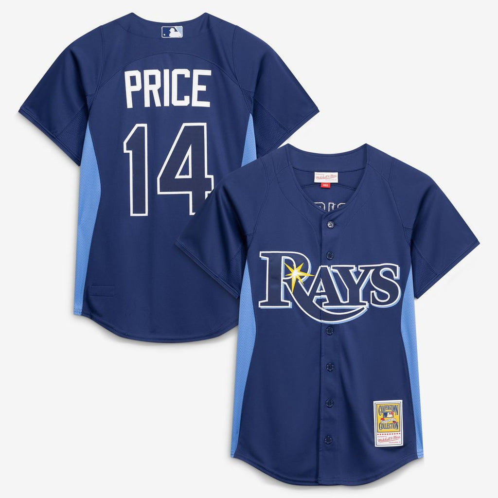 David Price Tampa Bay Rays Authentic Jersey - Blue