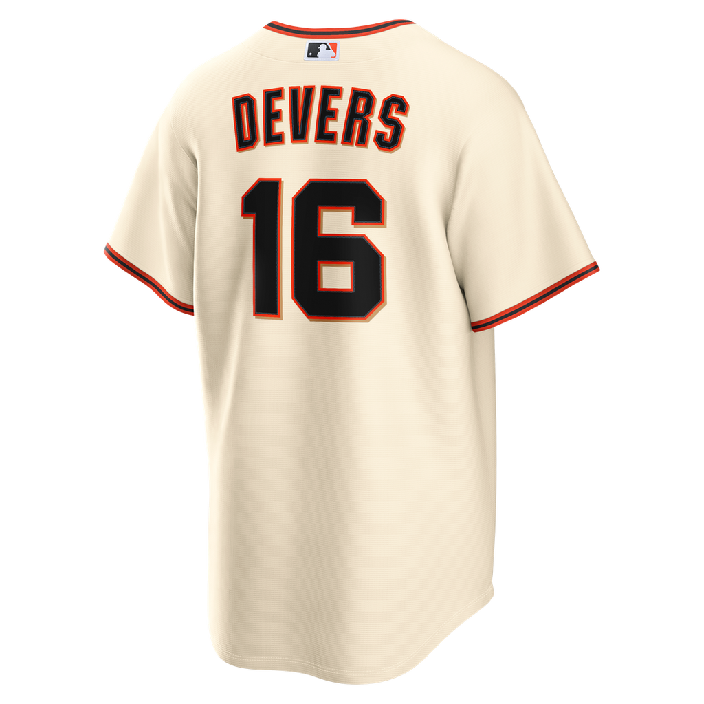 Rafael Devers San Francisco Giants Home Jersey - Cream