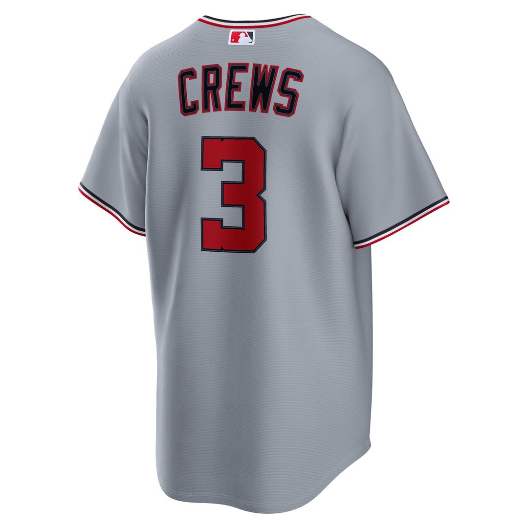 Dylan Crews Washington Nationals Road Jersey - Gray