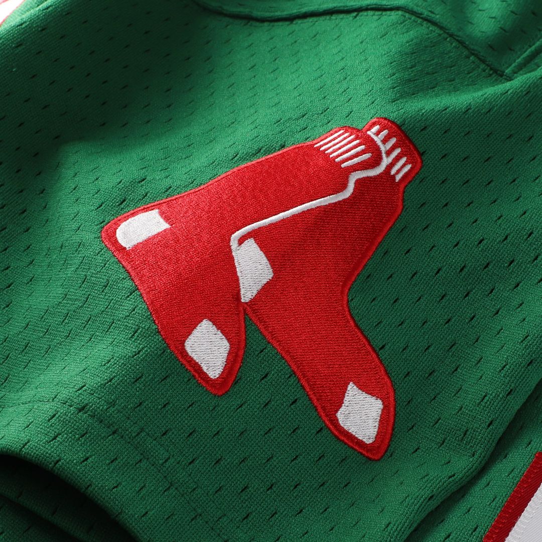 David Ortiz Boston Red Sox Mesh Jersey - Kelly Green