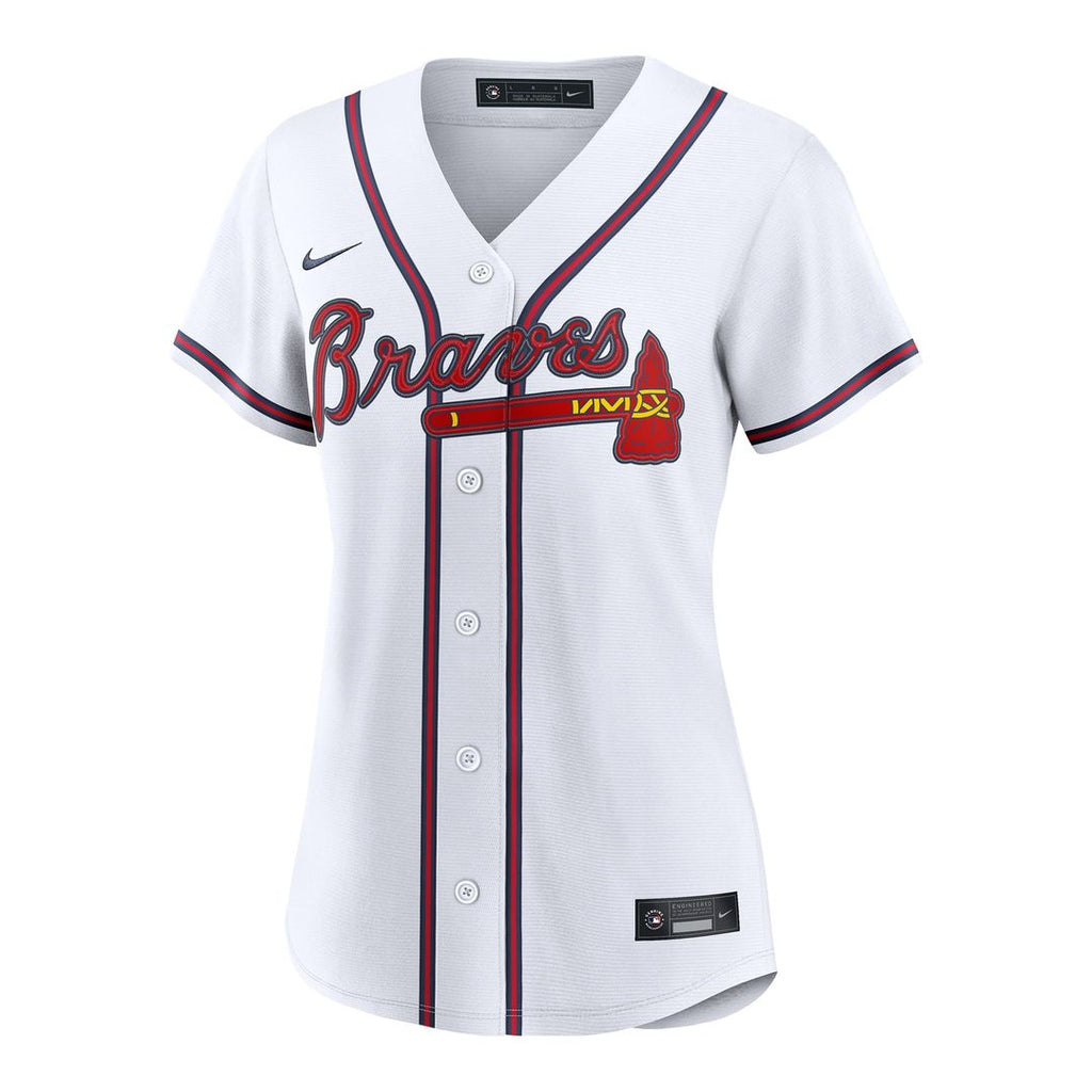 Mauricio Dubón Atlanta Braves Women's Home Jersey - White