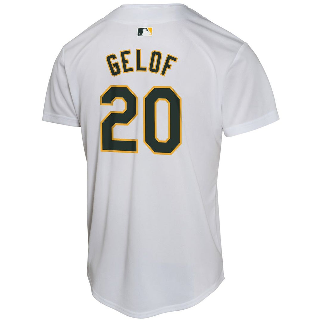 Zack Gelof Athletics Youth Home Jersey - Gray