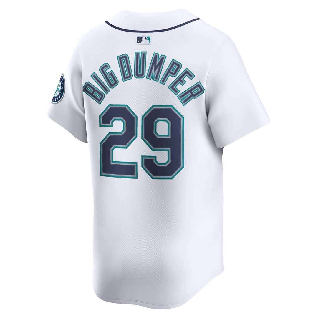Cal Raleigh Seattle Mariners Home Jersey - White