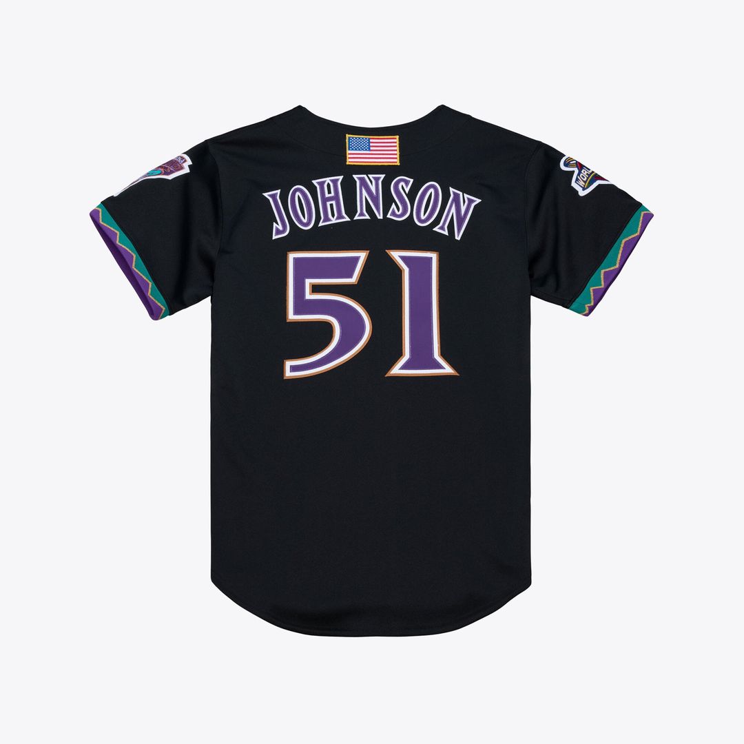 Randy Johnson Arizona Diamondbacks 2001 Jersey - Black