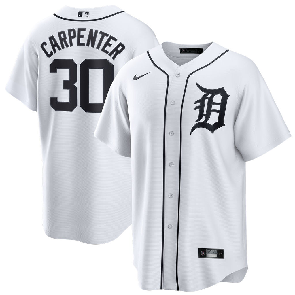 Kerry Carpenter Detroit Tigers Home Jersey - White