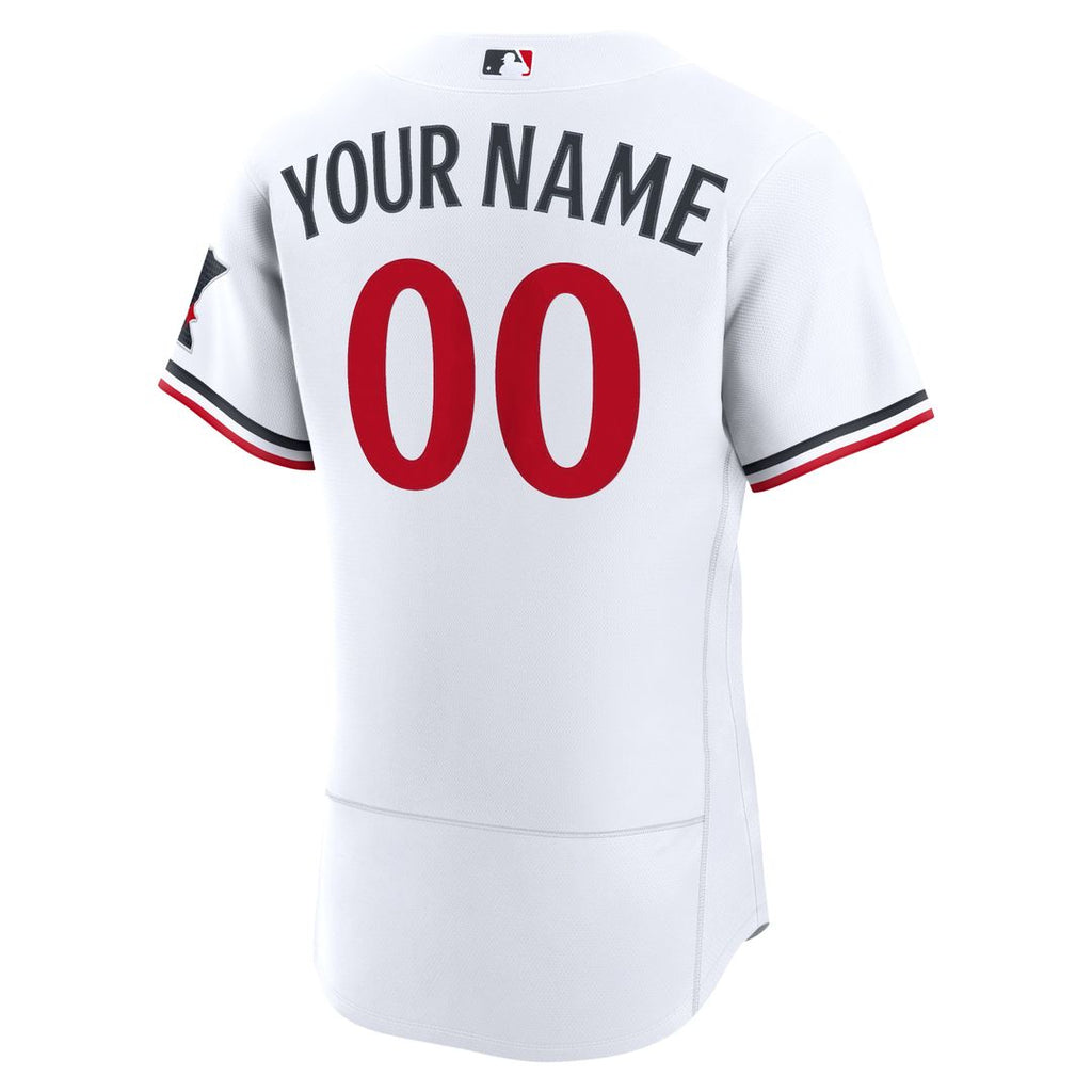 Minnesota Twins Home Authentic Custom Jersey - White