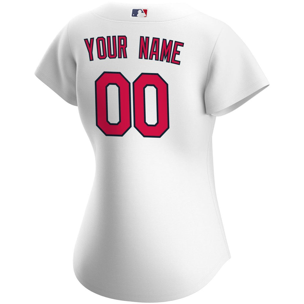 St. Louis Cardinals Women's Home Replica Custom Jersey - White