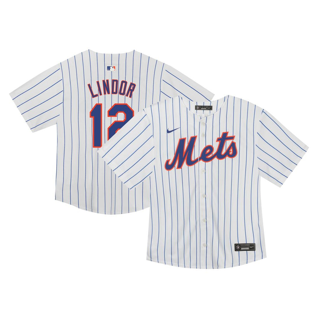 Francisco Lindor New York Mets Toddler Jersey - White
