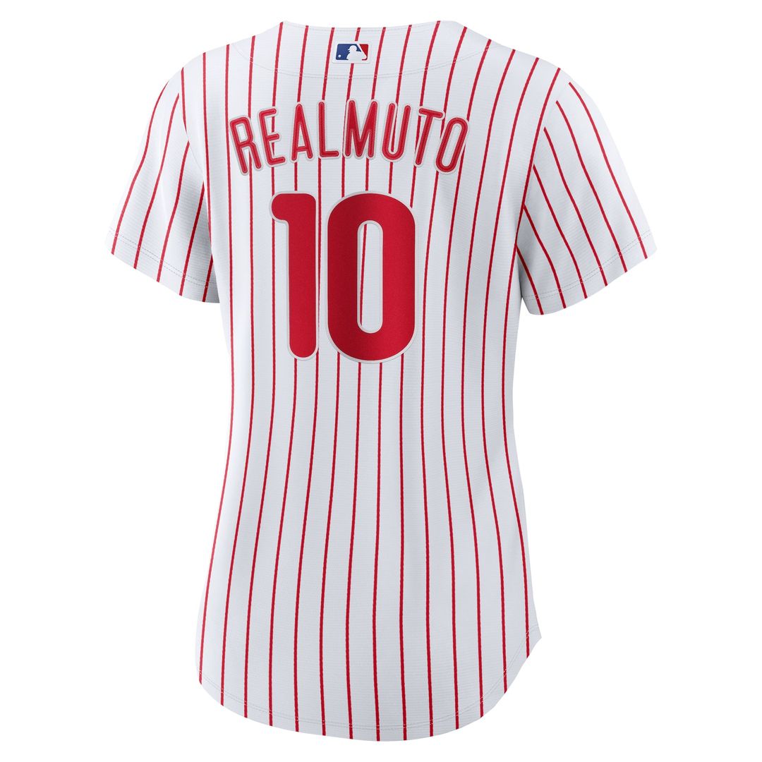 J.T. Realmuto Philadelphia Phillies Women's Home Jersey - White