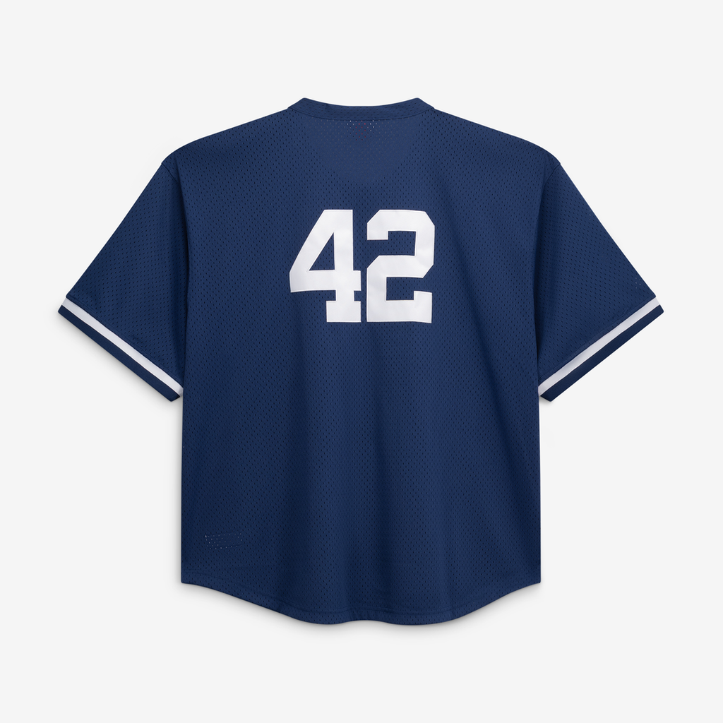 Mariano Rivera New York Yankees Big & Tall Mesh Jersey - Navy