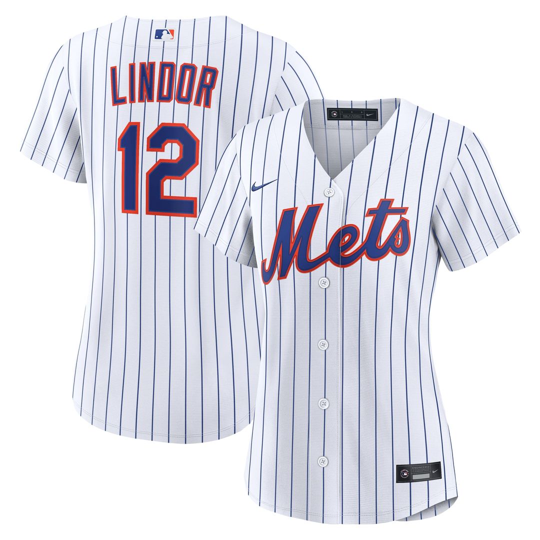 Francisco Lindor New York Mets Women's Alternate Jersey - Black