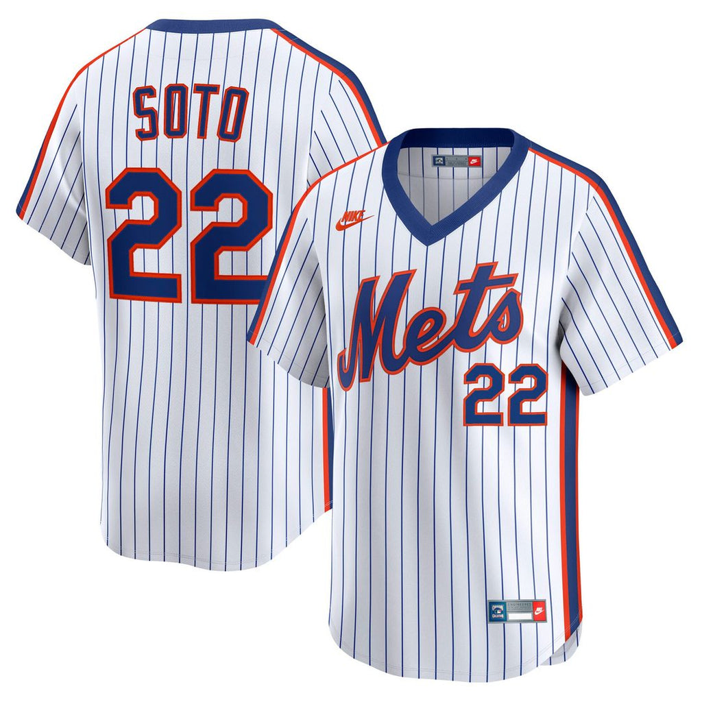 Juan Soto New York Mets Limited 40th Anniversary Jersey - White