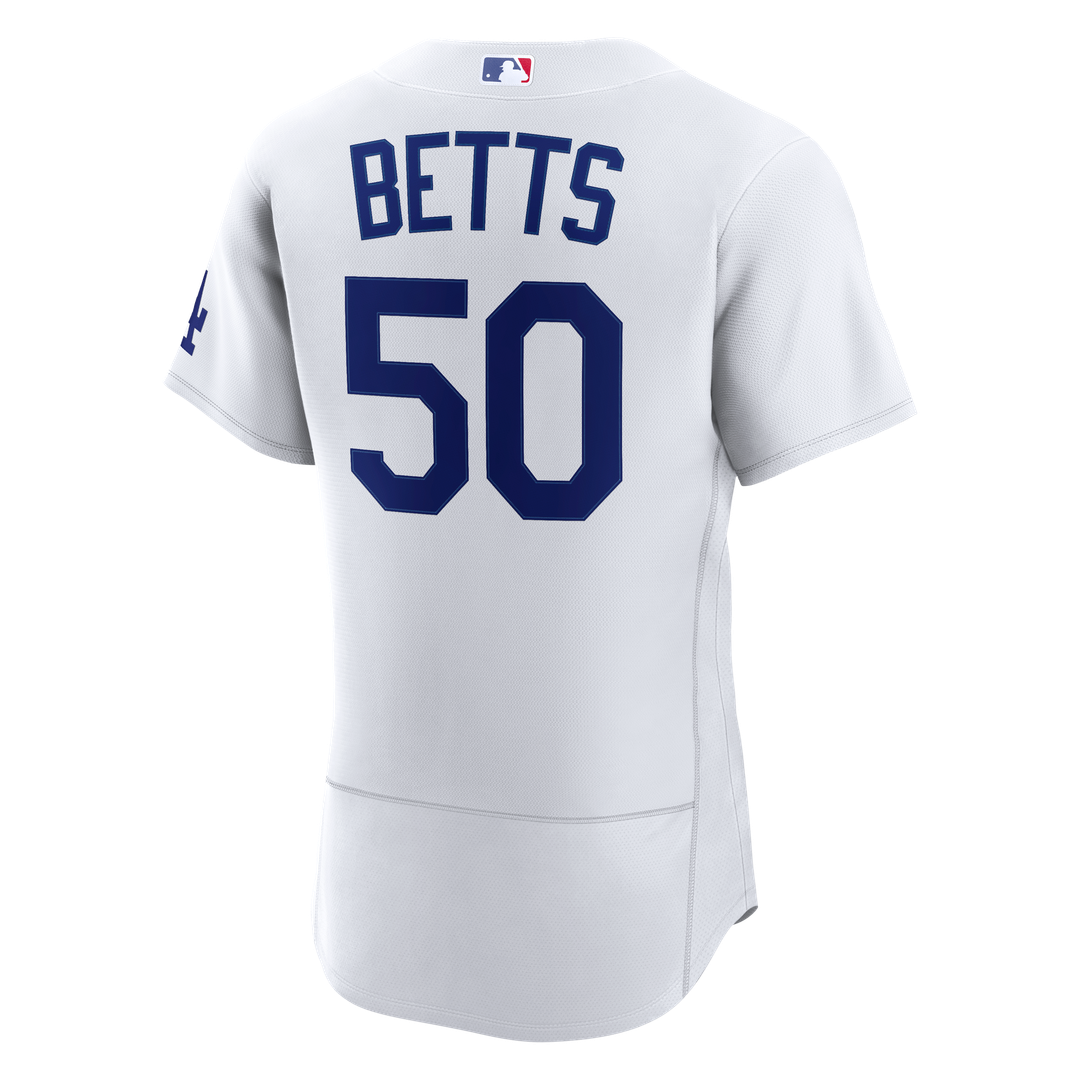 Mookie Betts Los Angeles Dodgers Home Jersey - White