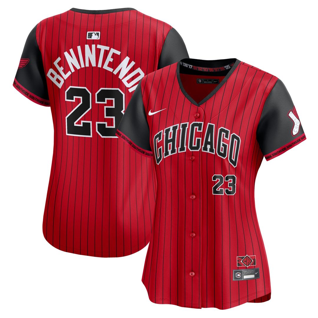 Andrew Benintendi Chicago White Sox Women's Jersey - Black