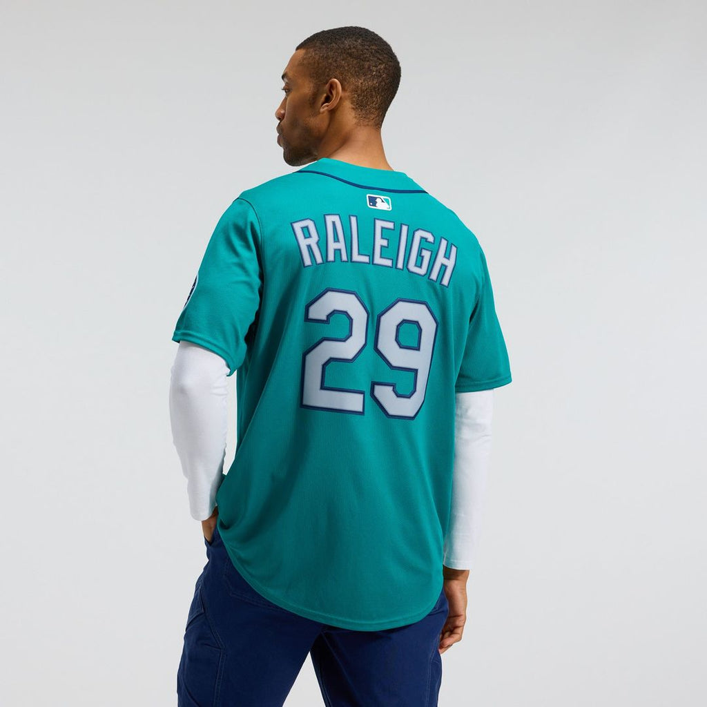 Cal Raleigh Seattle Mariners Home Jersey - White