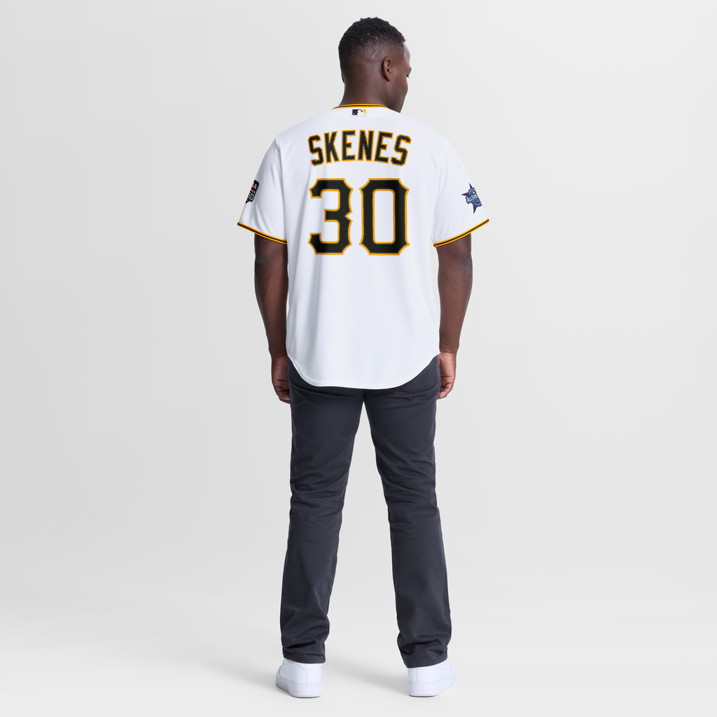 2026 All-Star Game Pittsburgh Pirates Paul Skenes White Jersey