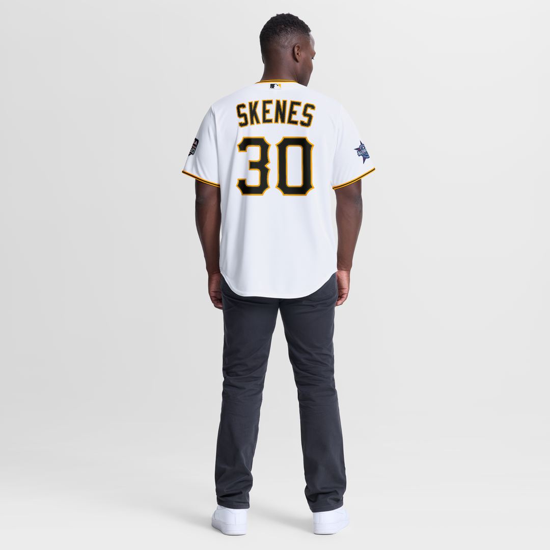 2026 All-Star Game Pittsburgh Pirates Paul Skenes White Jersey