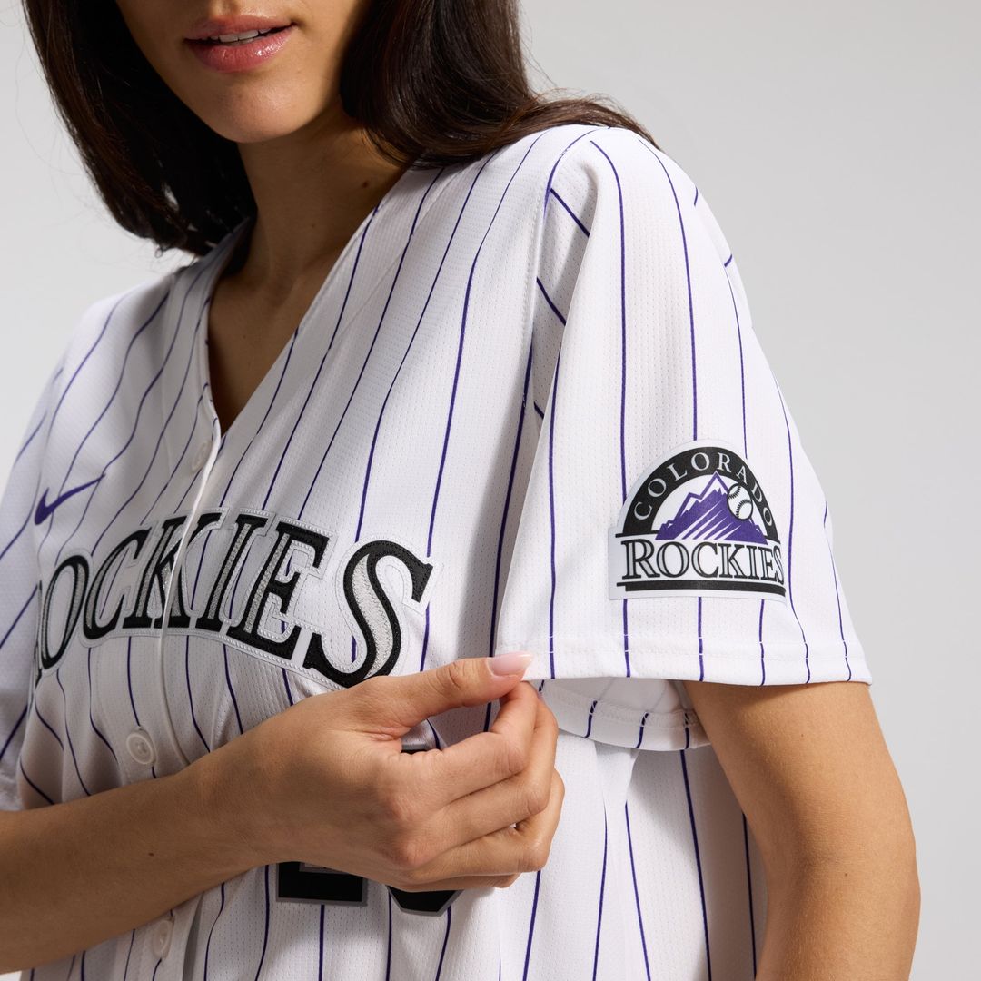 Kris Bryant Colorado Rockies Women's Home Jersey - White