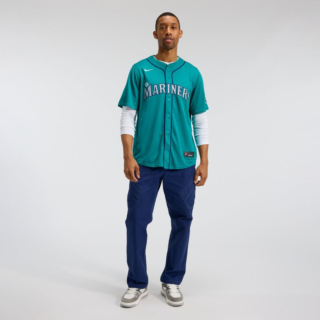 Cal Raleigh Seattle Mariners Home Jersey - White