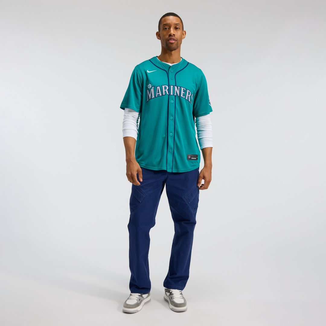 Cal Raleigh Seattle Mariners Home Jersey - White