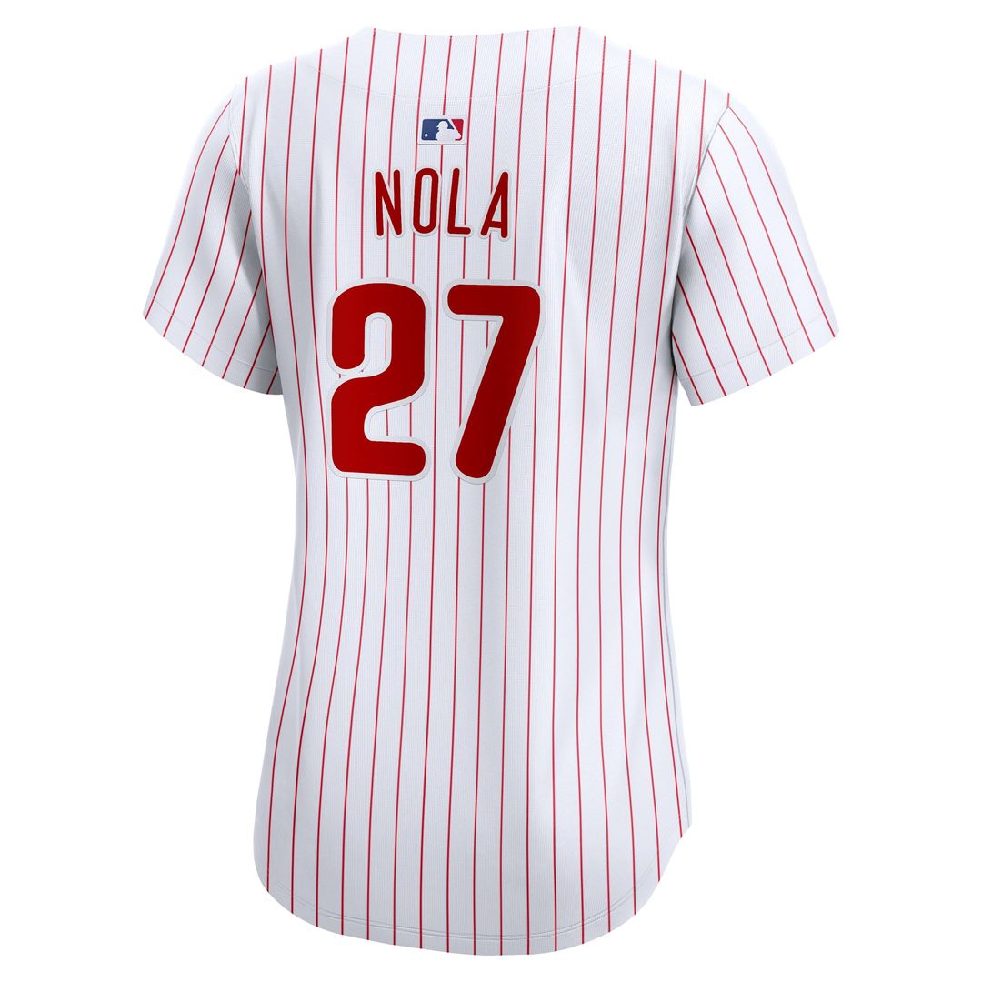 Aaron Nola Philadelphia Phillies Women's Home Jersey - White
