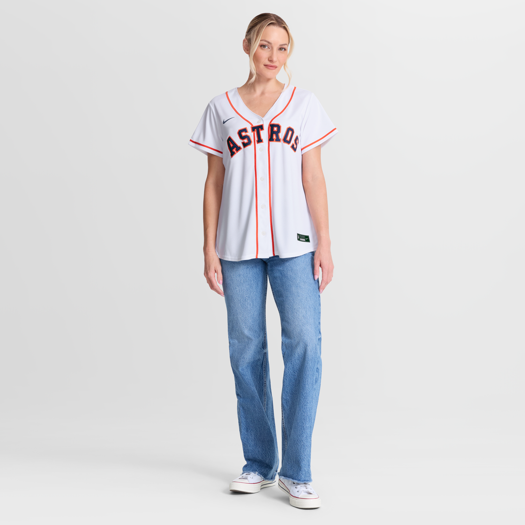 Daulton Varsho Houston Astros Women's Home Jersey - White