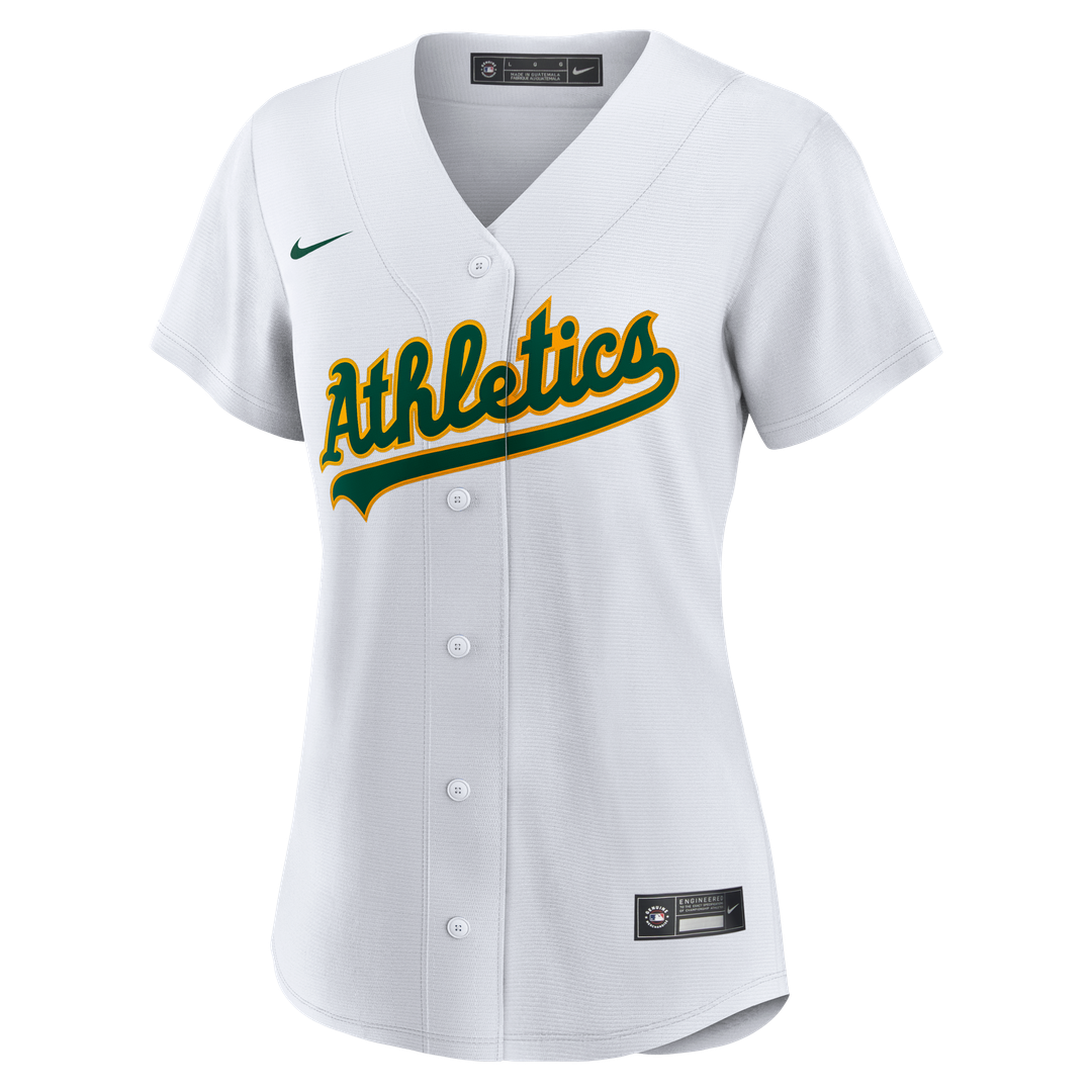 Jeff McNeil Athletics Women's Home Jersey - White