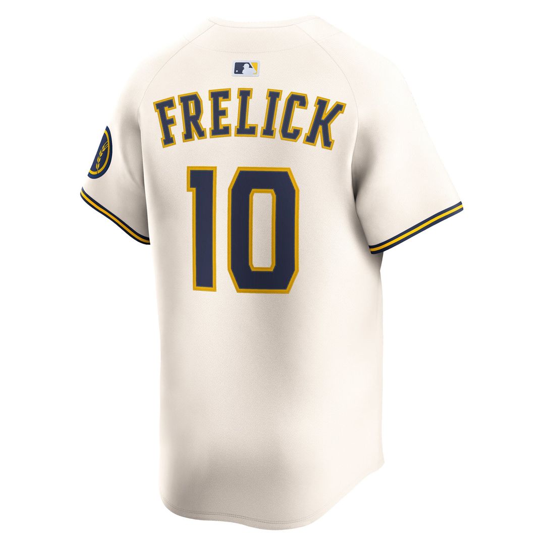 Sal Frelick Milwaukee Brewers Home Jersey - Cream