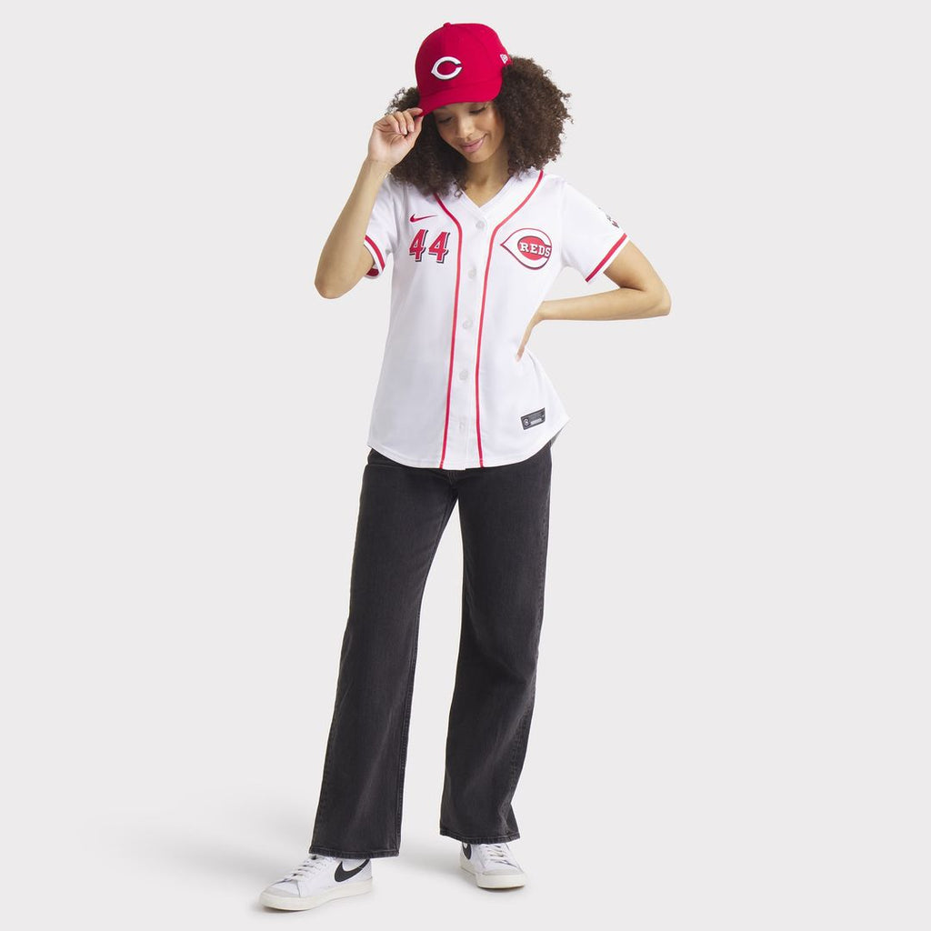 Elly De La Cruz Cincinnati Reds Women's Home Jersey – White