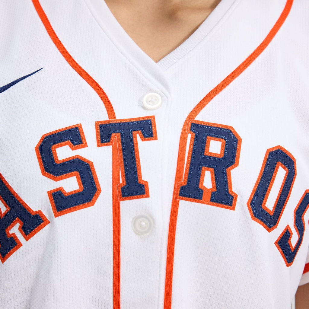 Houston Astros Women's Home Jersey - White
