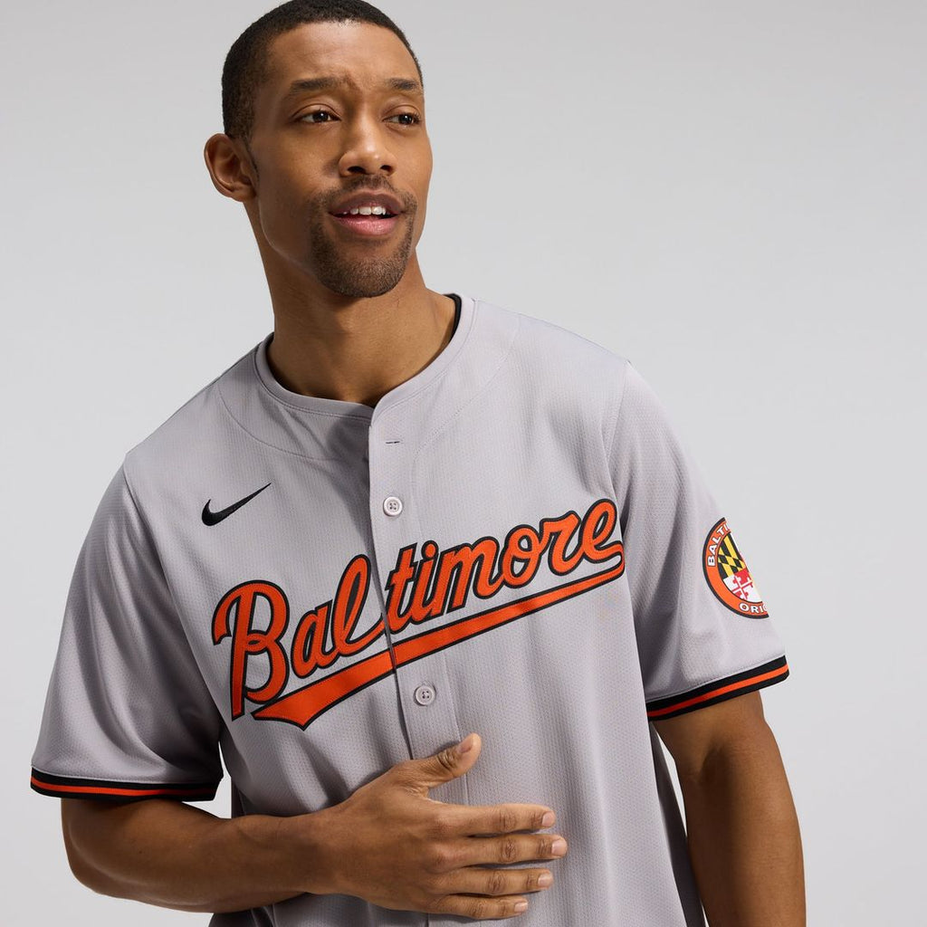 Baltimore Orioles Road Jersey - Gray
