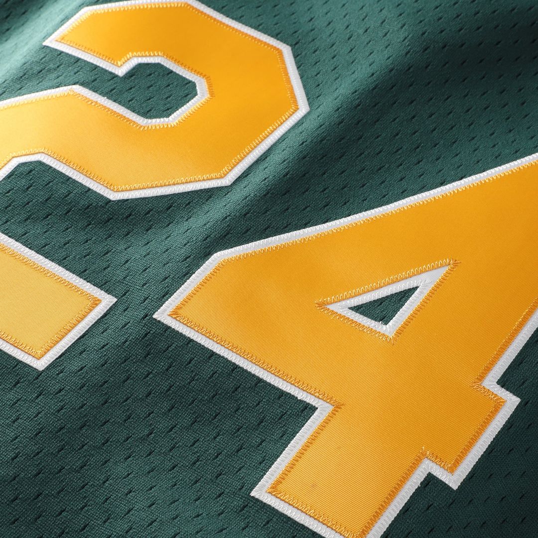 Rickey Henderson Athletics Authentic Jersey - Green