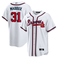 Greg Maddux Atlanta Braves Home Retired Player Jersey - White