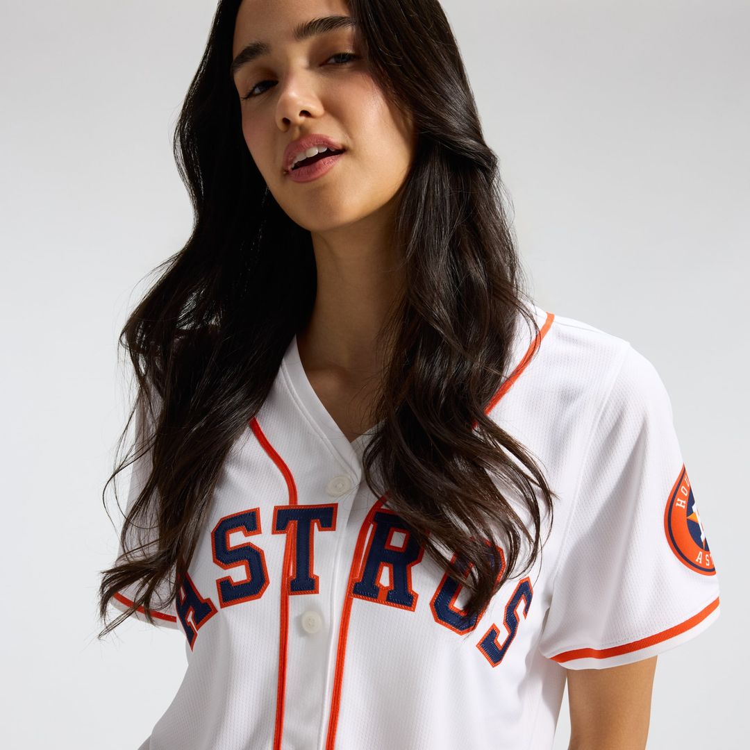 Houston Astros Home Women's Jersey - White