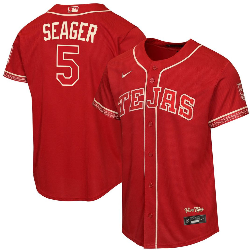 Corey Seager Texas Rangers Youth 2026 Jersey - Red
