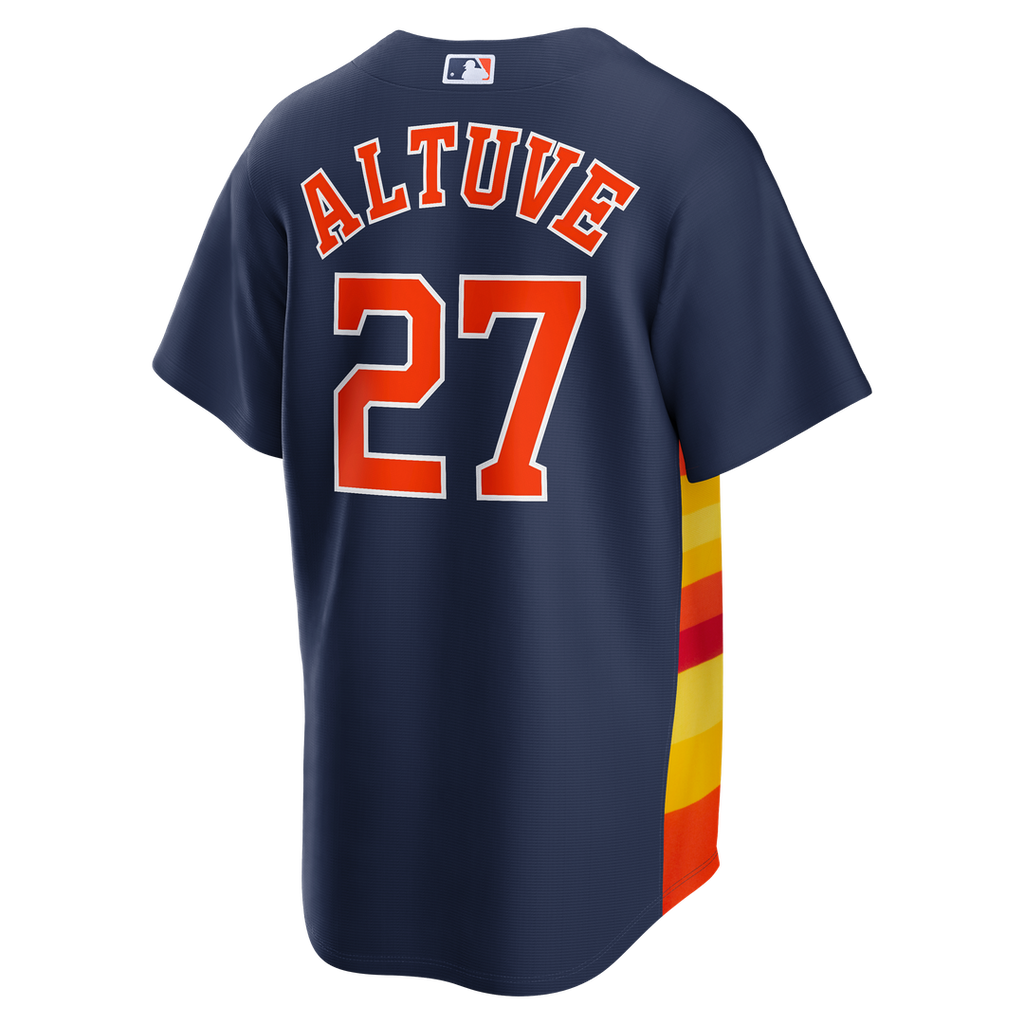 Jose Altuve Houston Astros Alternate 2 Jersey - Navy