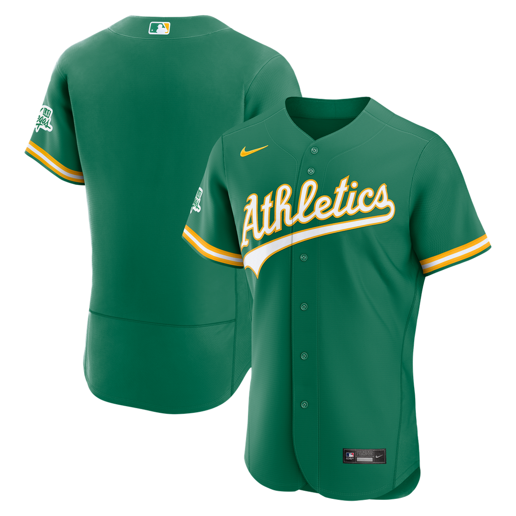 Athletics Alternate Sponsor Patch Jersey - Green
