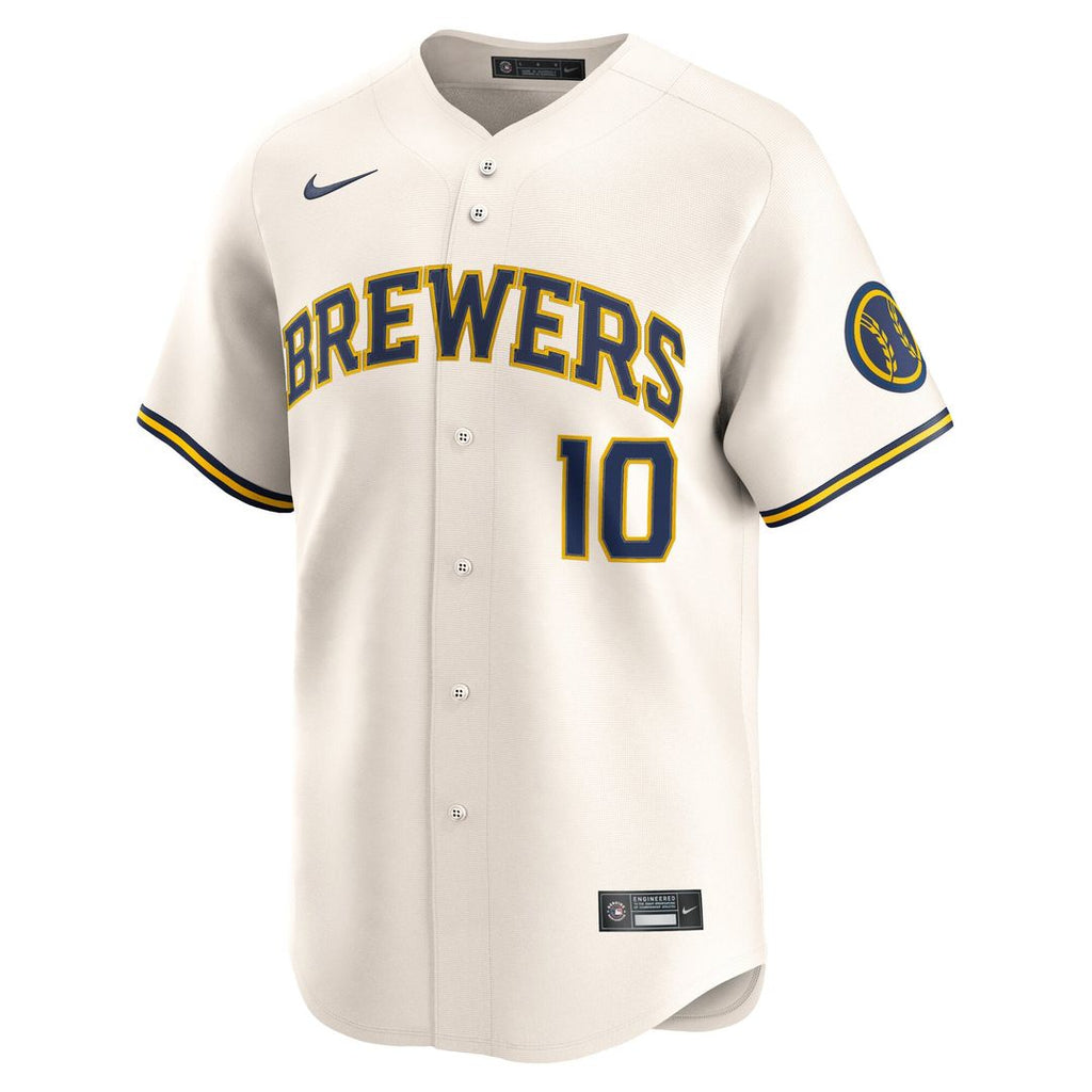 Sal Frelick Milwaukee Brewers Home Jersey - Cream