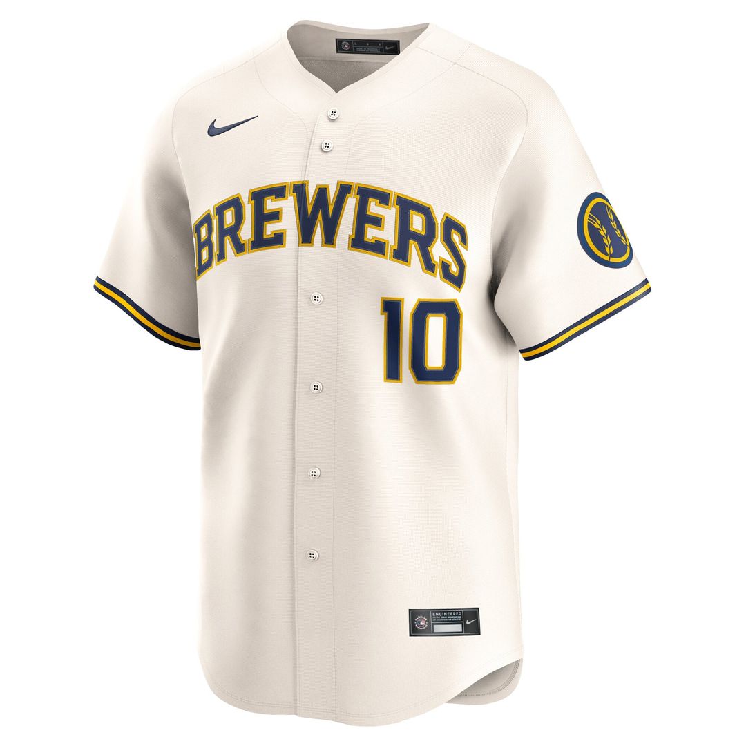 Sal Frelick Milwaukee Brewers Home Jersey - Cream