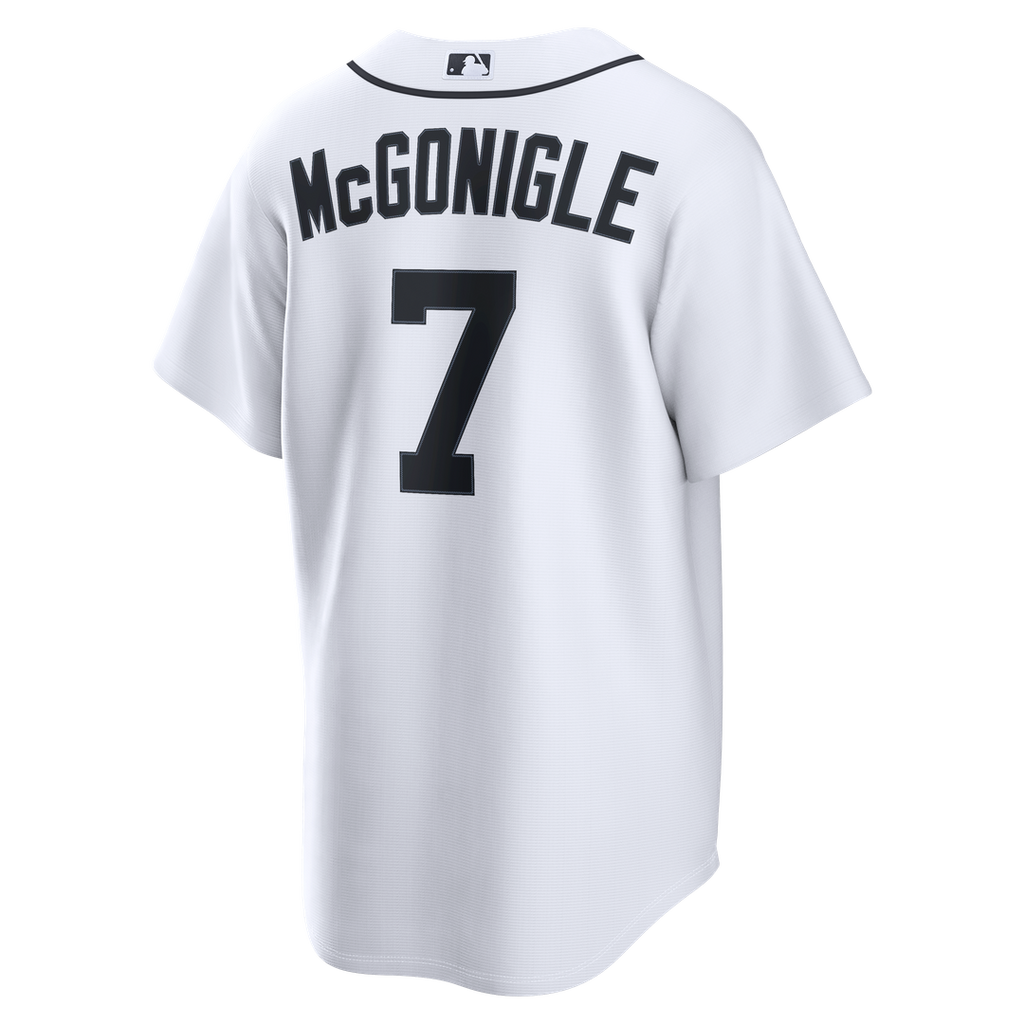 Kevin McGonigle Detroit Tigers Home Jersey - White