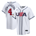 Pete Crow-Armstrong USA Baseball 2026 World Baseball Classic Home Jersey - White